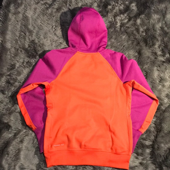 Purple and Orange Nike hoodie - Picture 2 of 4